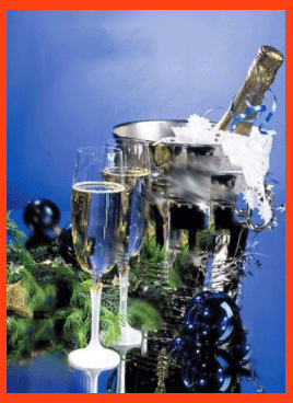 Новогоднее шампанское